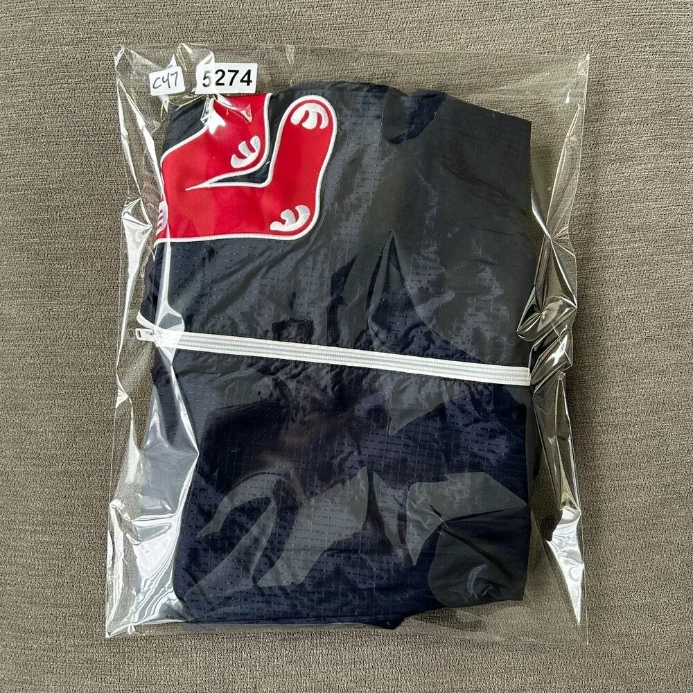 Mitchell & Ness Windbreaker Mens XXL Navy Boston Red Sox Outfield Ripstop Jacket